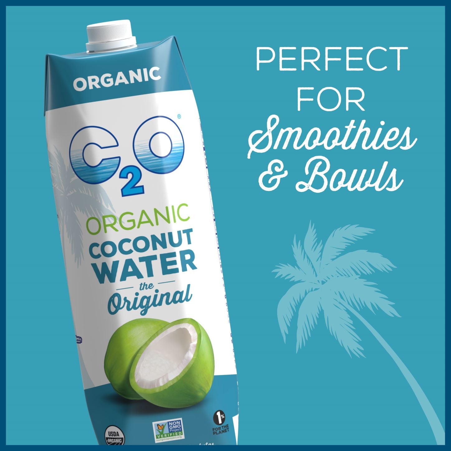 C2O Organic Coconut Water 33.8 oz