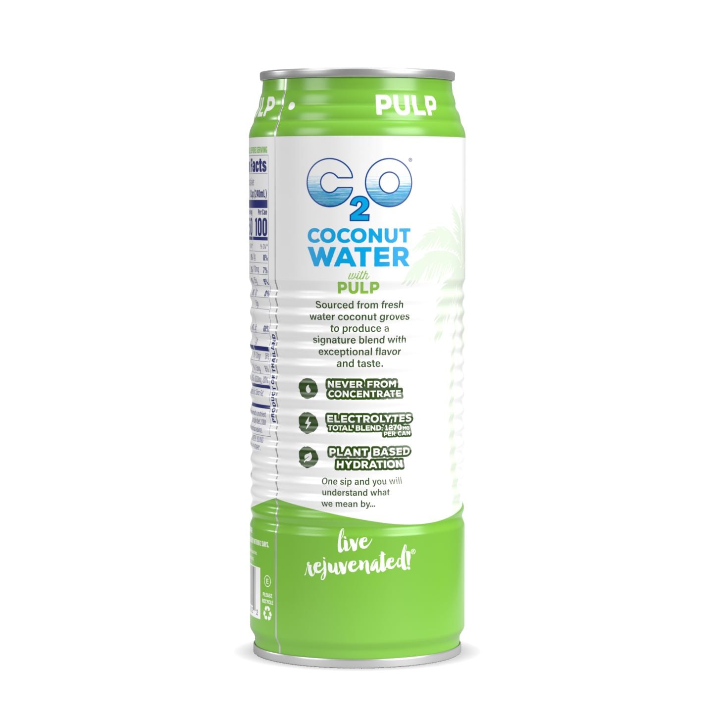 Coconut Water with Pulp - 17.5 fl oz. (Pack of 12)